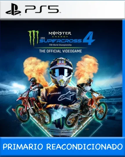 Ps5 Digital Monster Energy Supercross - The Official Videogame 4 Primario Reacondicionado
