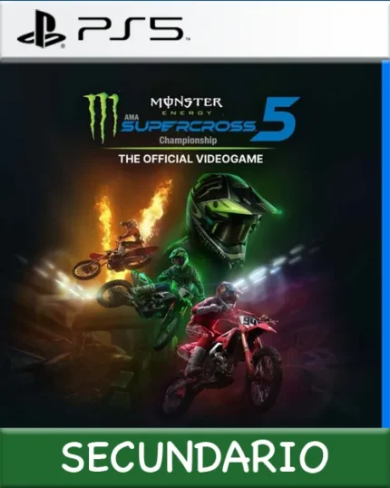 Ps5 Digital Monster Energy Supercross - The Official Videogame 5 Secundario