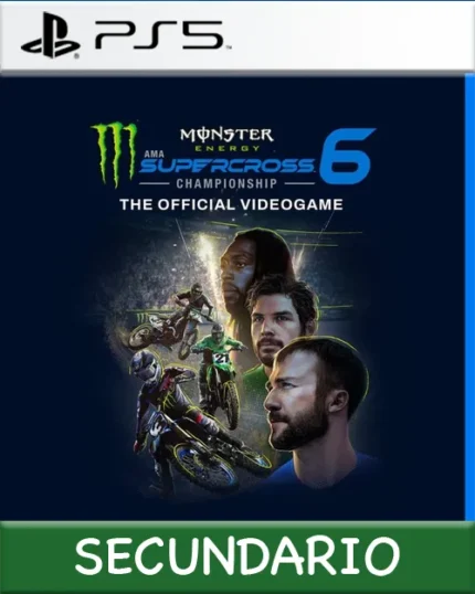 Ps5 Digital Monster Energy Supercross - The Official Videogame 6 Secundario