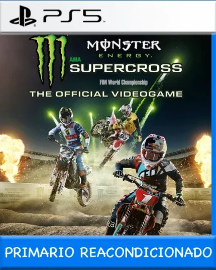 Ps5 Digital Monster Energy Supercross - The Official Videogame Primario Reacondicionado
