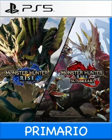 Ps5 Digital Monster Hunter Rise + Sunbreak Primario