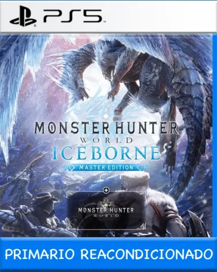 Ps5 Digital Monster Hunter World: Iceborne Master Edition Primario Reacondicionado