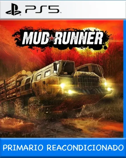 Ps5 Digital MudRunner Primario Reacondicionado