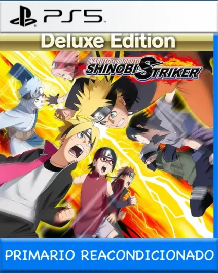 Ps5 Digital NARUTO TO BORUTO: SHINOBI STRIKER Deluxe Edition Primario Reacondicionado