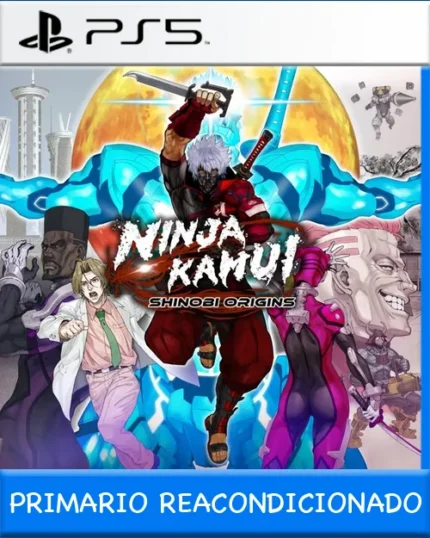 Ps5 Digital NINJA KAMUI:SHINOBI ORIGINS Primario Reacondicionado