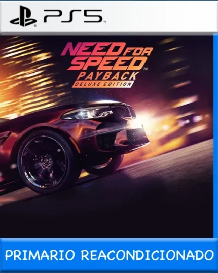 Ps5 Digital Need for Speed Payback - Deluxe Edition Primario Reacondicionado