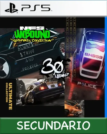 Ps5 Digital Need for Speed Unbound Ultimate Collection Secundario