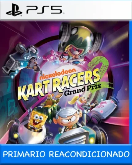 Ps5 Digital Nickelodeon Kart Racers 2: Grand Prix Primario Reacondicionado