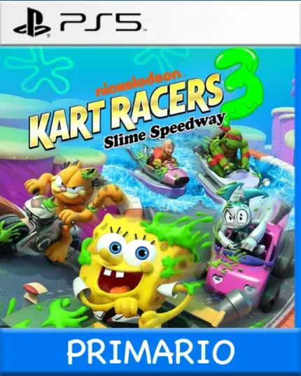 Ps5 Digital Nickelodeon Kart Racers 3: Slime Speedway Primario