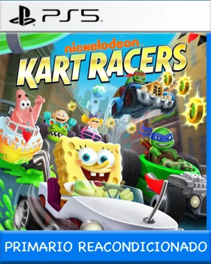 Ps5 Digital Nickelodeon Kart Racers Primario Reacondicionado