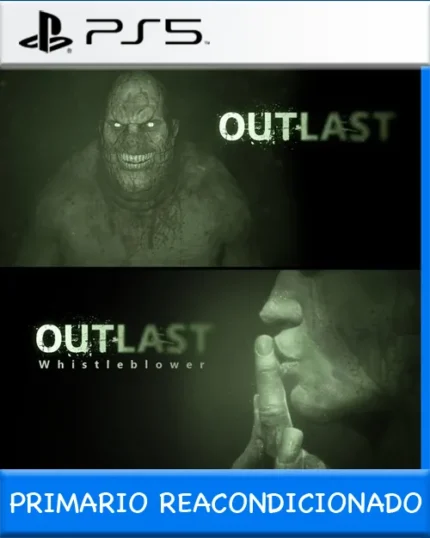 Ps5 Digital Outlast: Bundle of Terror Primario Reacondicionado