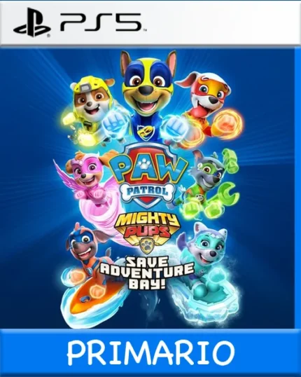 Ps5 Digital PAW Patrol Mighty Pups Save Adventure Bay Primario