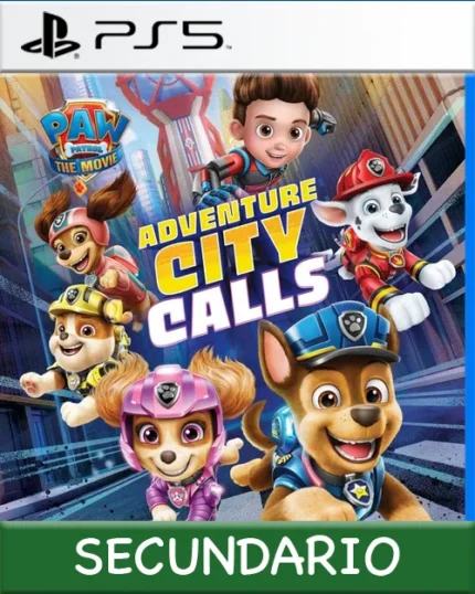 Ps5 Digital PAW Patrol The Movie: Adventure City Calls Secundario