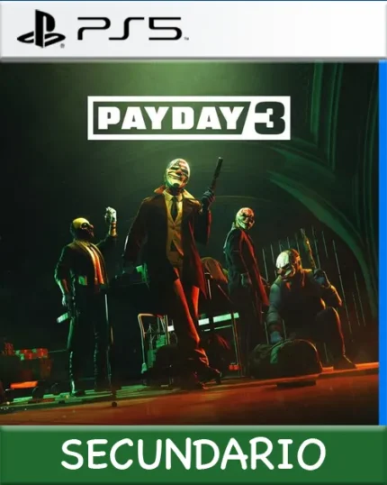 Ps5 Digital PAYDAY 3 Secundario