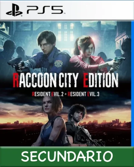 Ps5 Digital RACCOON CITY EDITION Secundario