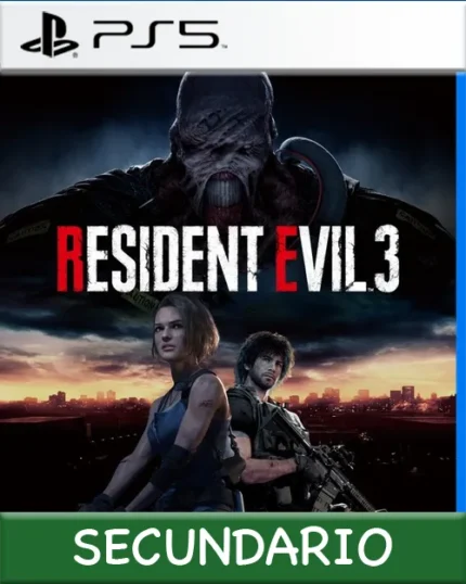 Ps5 Digital RESIDENT EVIL 3 Secundario