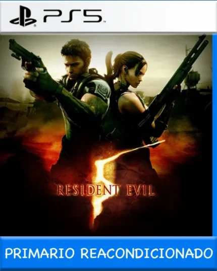 Ps5 Digital RESIDENT EVIL 5 Primario Reacondicionado