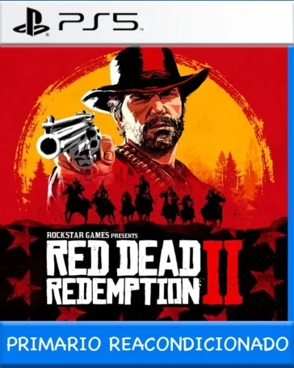 Ps5 Digital Red Dead Redemption 2 Primario Reacondicionado