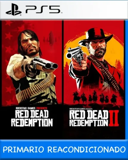 Ps5 Digital Red Dead Redemption & Red Dead Redemption 2 Bundle Primario Reacondicionado