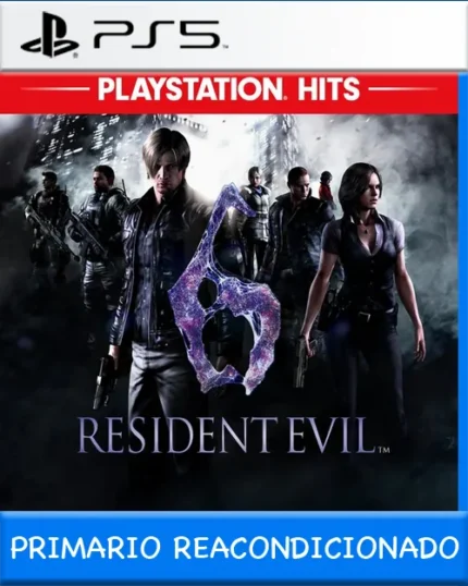Ps5 Digital Resident Evil 6 Primario Reacondicionado