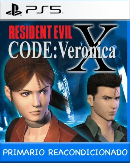 Ps5 Digital Resident Evil Code: Veronica X Primario Reacondicionado