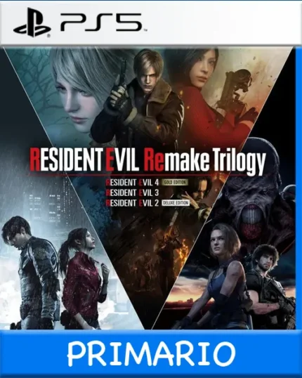 Ps5 Digital Resident Evil Remake Trilogy Primario