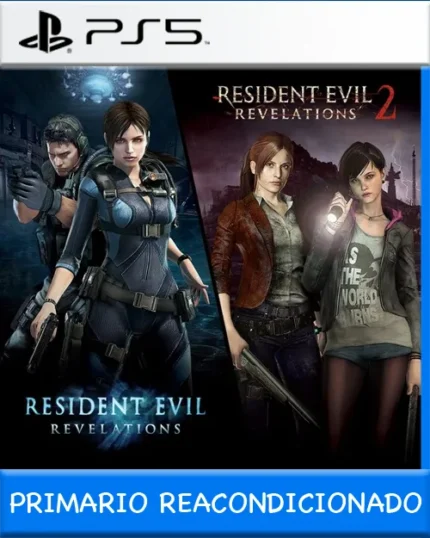 Ps5 Digital Resident Evil Revelations 1 & 2 Bundle Primario Reacondicionado