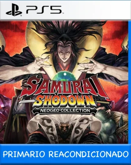 Ps5 Digital SAMURAI SHODOWN NEOGEO COLLECTION Primario Reacondicionado