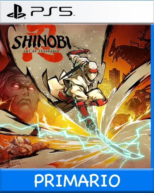 Ps5 Digital SHINOBI Art of Vengeance Primario DigitalMarket Store Tienda Virtual | 2025