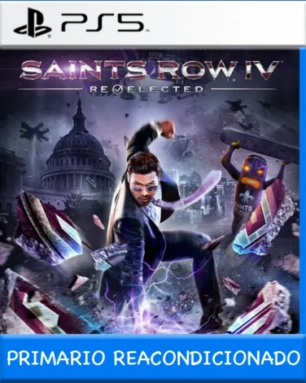 Ps5 Digital Saints Row IV Re-Elected Primario Reacondicionado