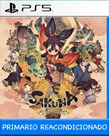 Ps5 Digital Sakuna: Of Rice and Ruin Primario Reacondicionado