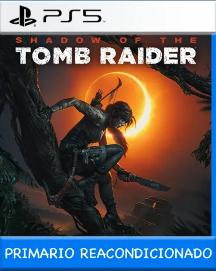 Ps5 Digital Shadow of the Tomb Raider Primario Reacondicionado