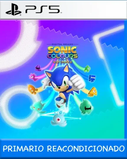 Ps5 Digital Sonic Colors: Ultimate - Digital Deluxe Primario Reacondicionado