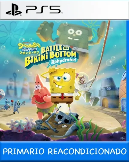 Ps5 Digital SpongeBob SquarePants: Battle for Bikini Bottom - Rehydrated Primario Reacondicionado