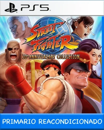 Ps5 Digital Street Fighter 30th Anniversary Collection Primario Reacondicionado