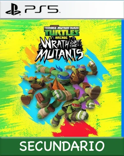 Ps5 Digital Teenage Mutant Ninja Turtles Arcade: Wrath of the Mutants Secundario