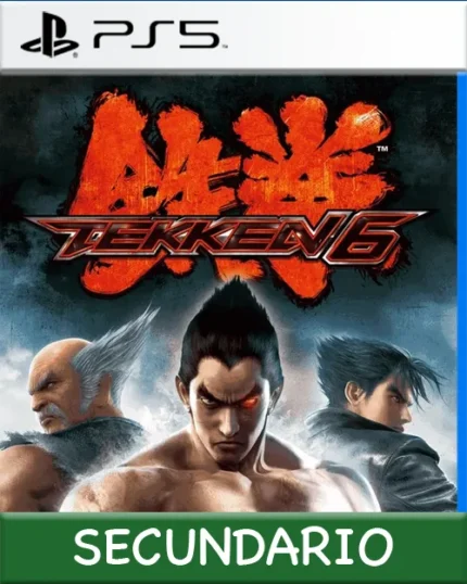 Ps5 Digital Tekken 6 Secundario