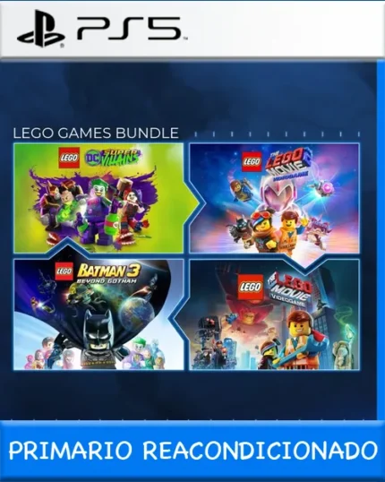 Ps5 Digital The LEGO Games Bundle Primario Reacondicionado