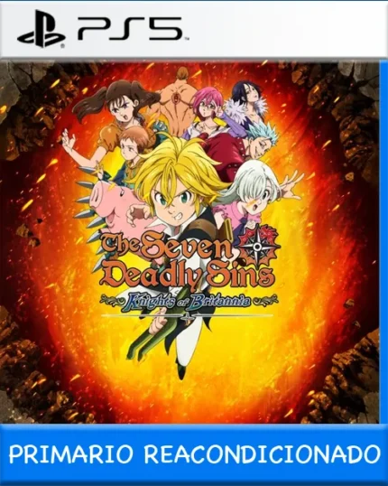 Ps5 Digital The Seven Deadly Sins: Knights of Britannia Primario Reacondicionado