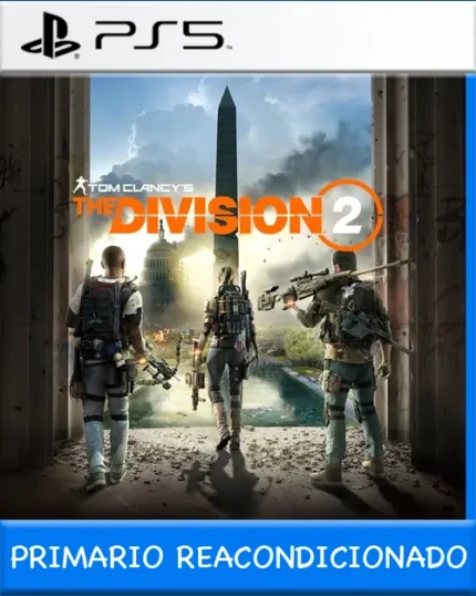 Ps5 Digital Tom Clancys The Division 2 Primario Reacondicionado