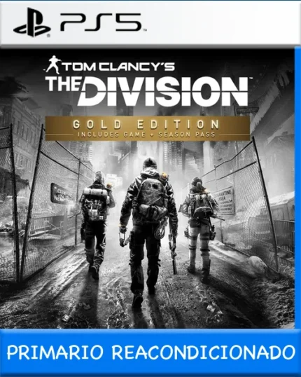 Ps5 Digital Tom Clancys The Division Gold Edition Primario Reacondicionado