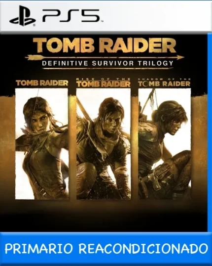 Ps5 Digital Tomb Raider: Definitive Survivor Trilogy Primario Reacondicionado