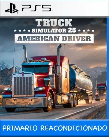 Ps5 Digital Truck Simulator 25 - American Driver Primario Reacondicionado