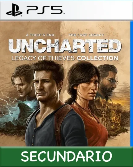 Ps5 Digital UNCHARTED: Legacy of Thieves Collection Secundario