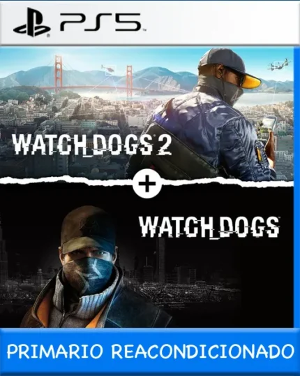 Ps5 Digital Watch Dogs 1 + Watch Dogs 2 Standard Editions Bundle Primario Reacondicionado