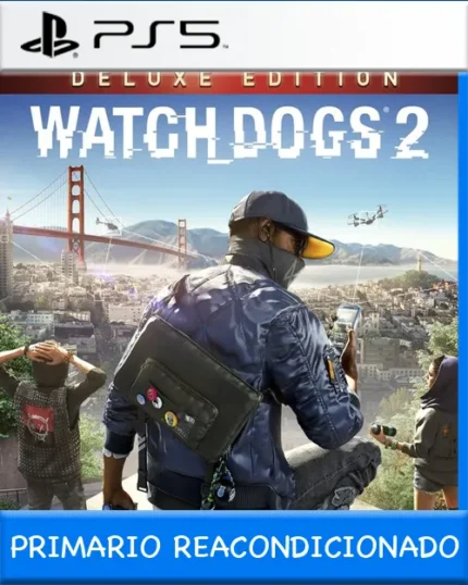Ps5 Digital Watch Dogs 2 - Deluxe Edition Primario Reacondicionado