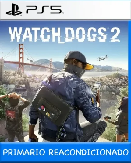 Ps5 Digital Watch Dogs 2 Primario Reacondicionado