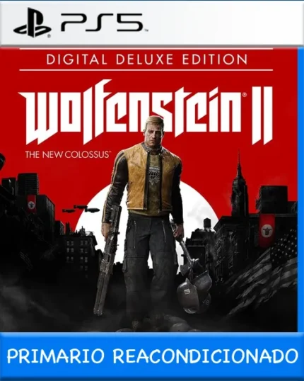 Ps5 Digital Wolfenstein II: The New Colossus Digital Deluxe Edition Primario Reacondicionado
