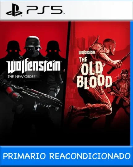 Ps5 Digital Wolfenstein: The Two-Pack Primario Reacondicionado