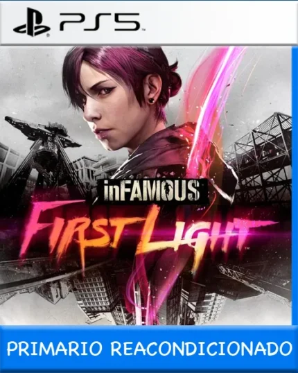 Ps5 Digital inFAMOUS First Light Primario Reacondicionado